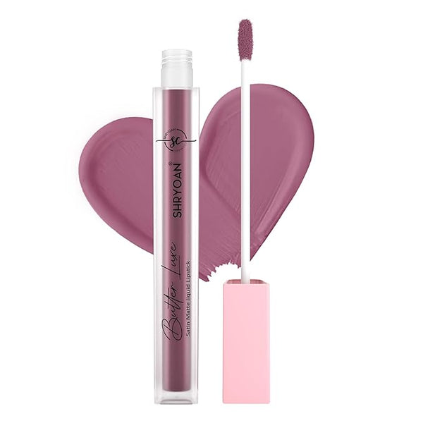 Shryoan Butter Luxe Satin Matte Liquid Lipstick Shade 02 - 6 ml