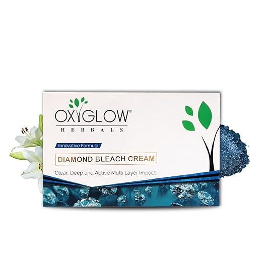 Oxyglow Herbal Diamond Bleach Cream - 300 gms