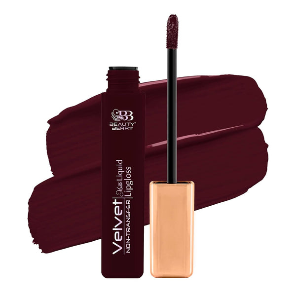 Beauty Berry Velvet Non Transfer Liquid Lipstick Dirty Talk - 5 gms