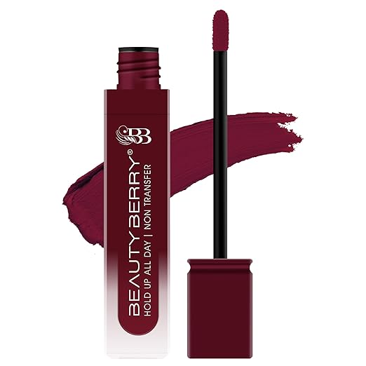 Beauty Berry Hold Up All Day Liquid Lipstick 08 Taboo - 7.5 gms