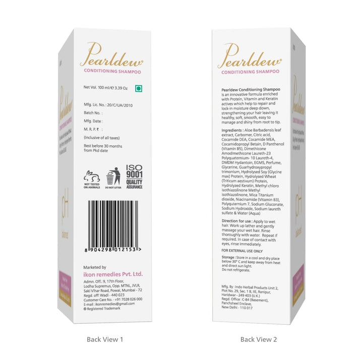 Pearldew Conditioning Shampoo | pH Balanced - 100 Ml