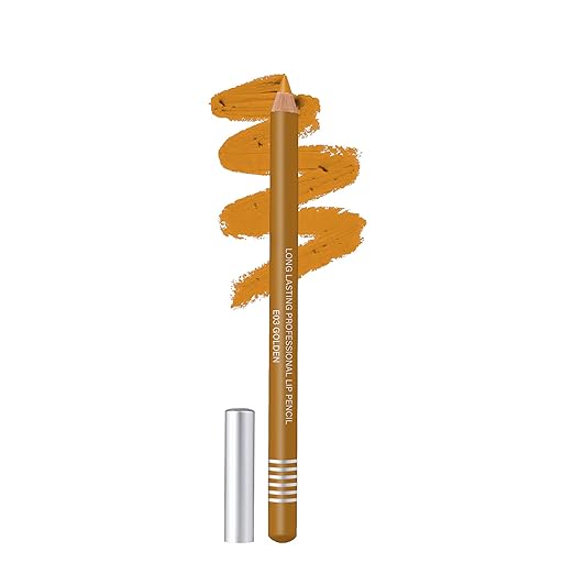Colors Queen Matte Lip Liner Pencil For Professional Makeup E 03 Golden - 2 gms