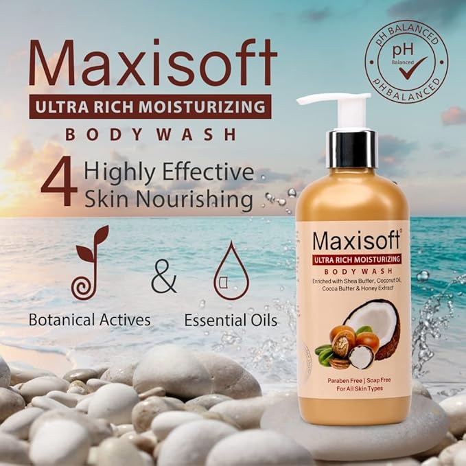 Maxisoft Ultra Rich Moisturizing Body Wash - 300 Ml
