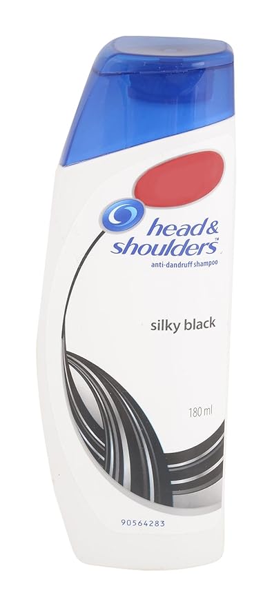 Head & Shoulders Shampoo Anti Dandruff Silky black - 180 ml