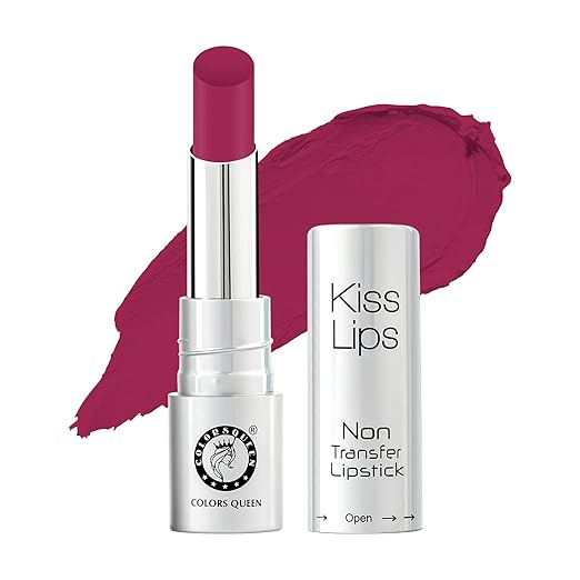 Colors Queen Lipstick Fire Magenta (Matte) - 3 gms