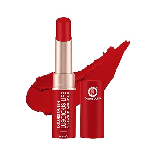 Colors Queen Lipstick Chilly Red (Matte) - 3.5 gms