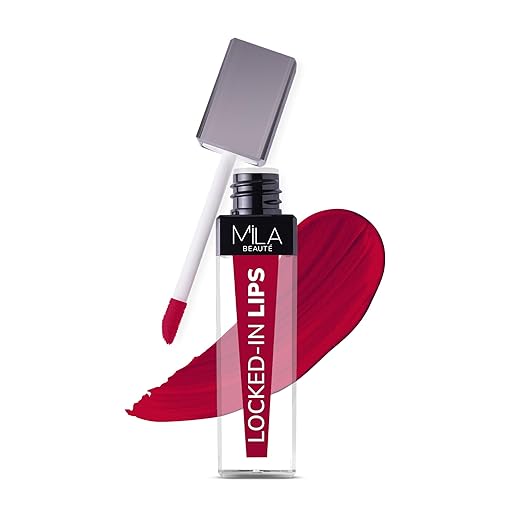Mila Beaute Locked In Lips Transfer Proof Liquid Lipstick Chilled Wine - 4.5 ml
