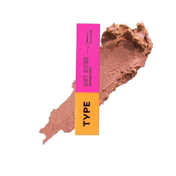 Type Beauty Get Even Smudge Stick Peach Glow - 12 gms