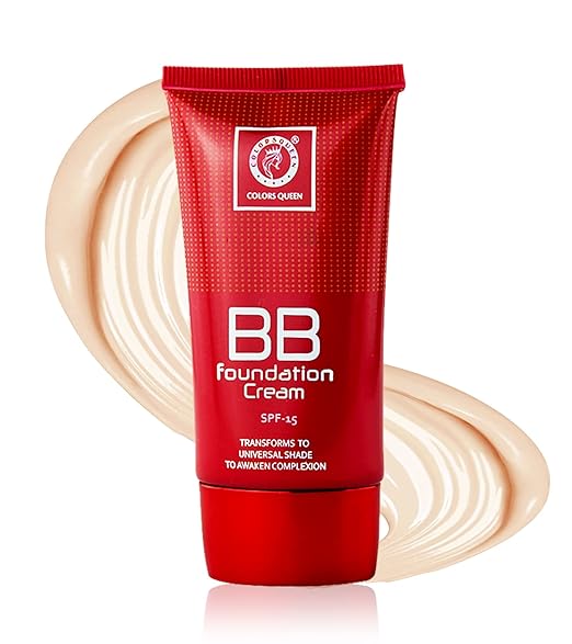 Colors Queen BB Foundation Cream with SPF 15 Golden Beige - 30 gms