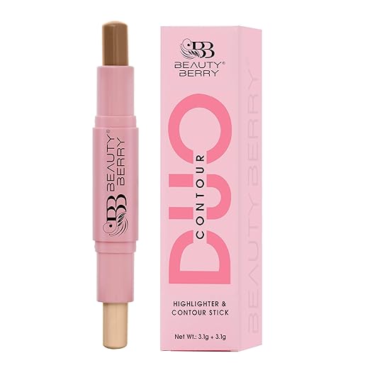 Beauty Berry Duo Contour and Highlighter Stick Shade 02 - 6.2 gms