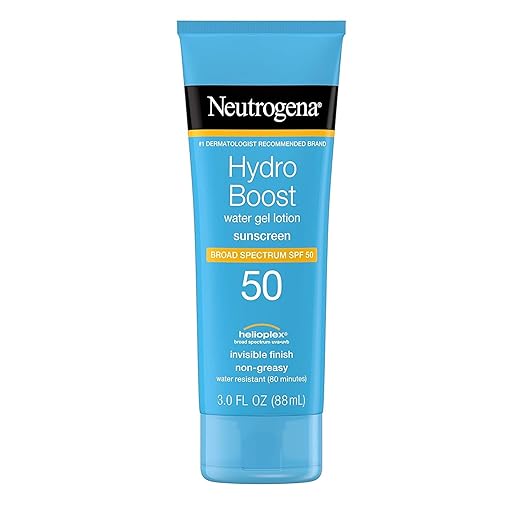 Neutrogena Hydro Boost Water Gel Sunscreen Lotion Broad Spectrum Spf 50 - 88 ml