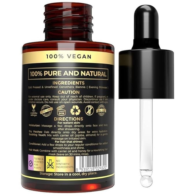The Organic Forest Organic Evening Primrose Oil - 30 ml