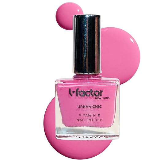 L Factor New York Urban Chic Luxe Nailpaints Rose Pink - 10 ml