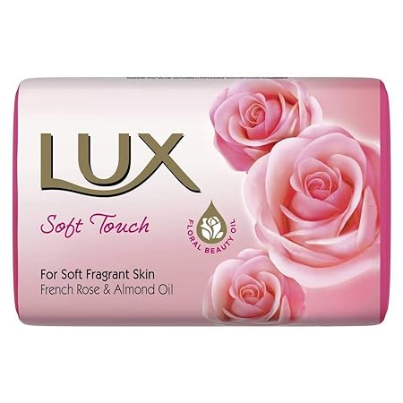 Lux Soft Touch Rose & Vitamin E Soap - 100 gms Pack of 3