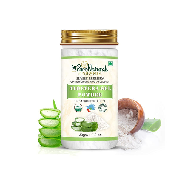 byPureNaturals Organic Aloevera Gel Powder - 30 gms