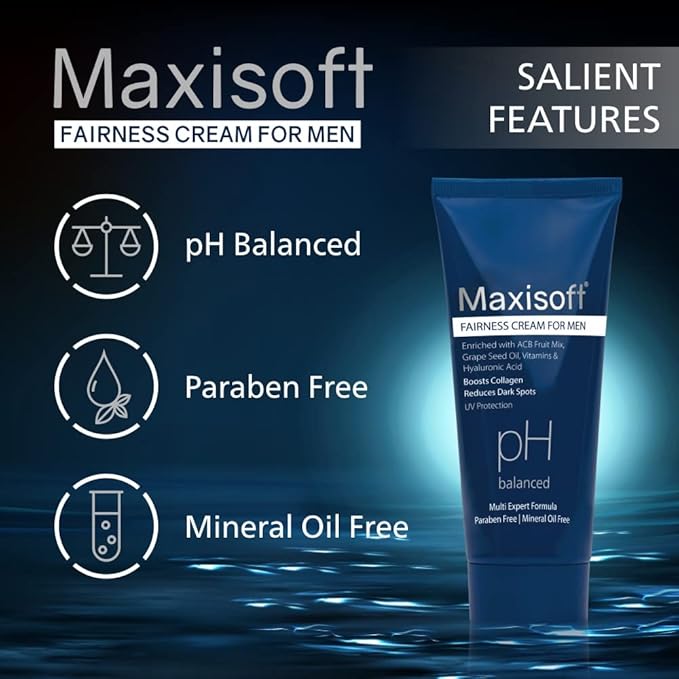 Maxisoft Fairness Cream for Men - 50 Gms