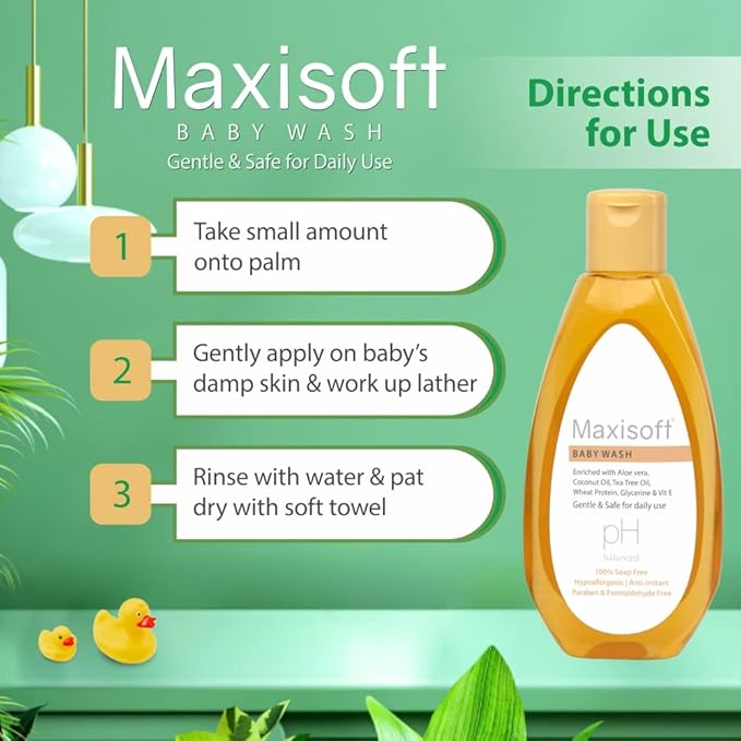 Maxisoft Baby Wash - 100 Ml