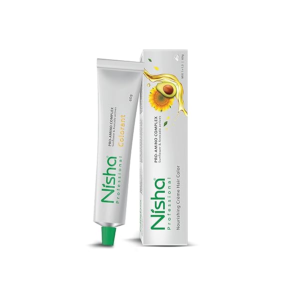 Nisha Professional Permanent Hair Colour Light Golden Brown 5.3 - 60 gms
