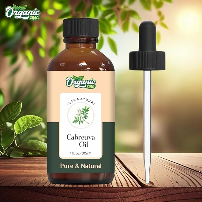 Organic Zing Cabreuva (Myrocarpus Frondosus) Oil | Essential Oil for Skin Care and Massage - 30 Ml