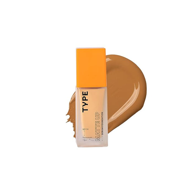 Type Beauty Matte Up Serum Foundation 322 Cider - 150 gms