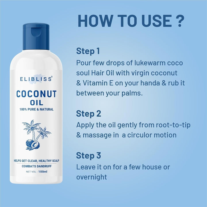 Elibliss Coconut Hair Oil - 100 ml