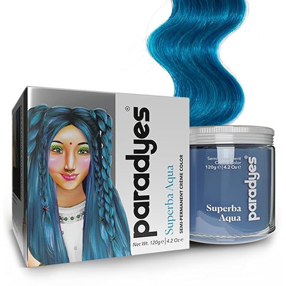 Paradyes Semi-permanent Superba Aqua - 120 gms