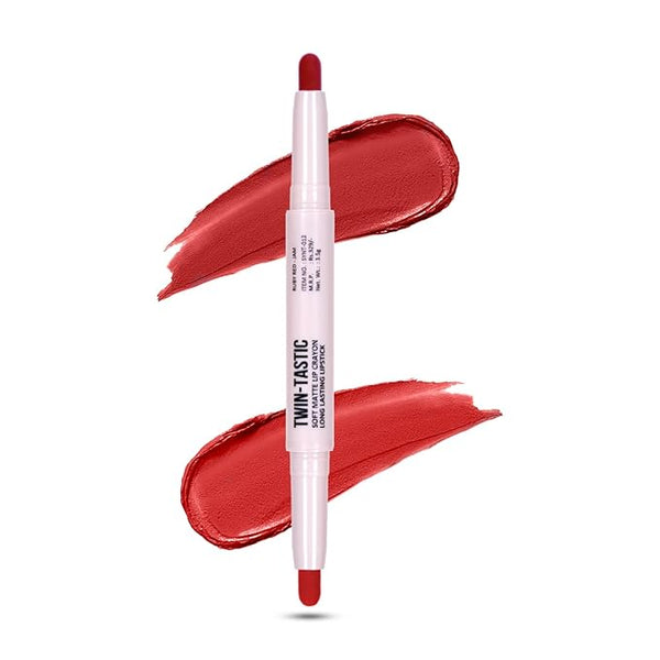 Shryoan 2 in 1 Twin Tastic Lipstick Blood Red - 3.5 gms