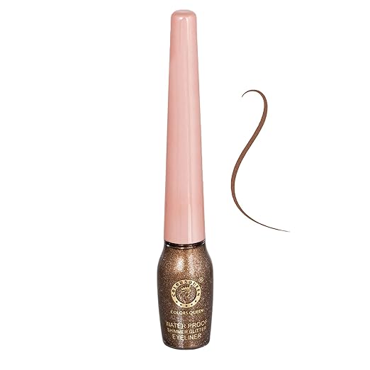 Colors Queen Sky Eyes Shimmer Glitter Waterproof Eyeliner Shade 08 - 5 ml