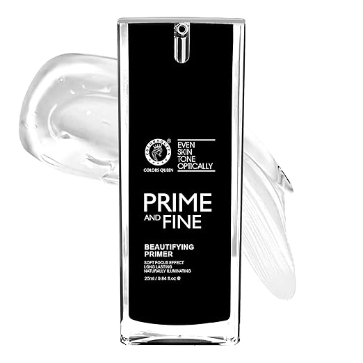 Colors Queen Prime And Fine Beautifying Primer & Long Lasting Primer - 25 ml
