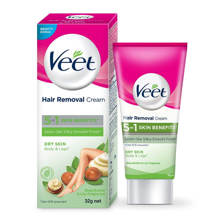 Veet Hair Removal Cream for Dry Skin - 32 gms