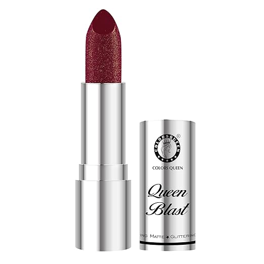 Colors Queen Lipstick Maroonish (Shimmery) - 4 gms