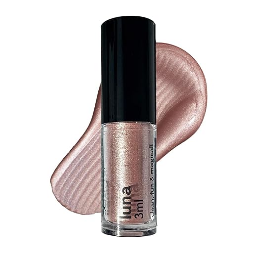 Ruby's Organics Mini Metallic Liquid Eyeshadow Luna - 3 ml