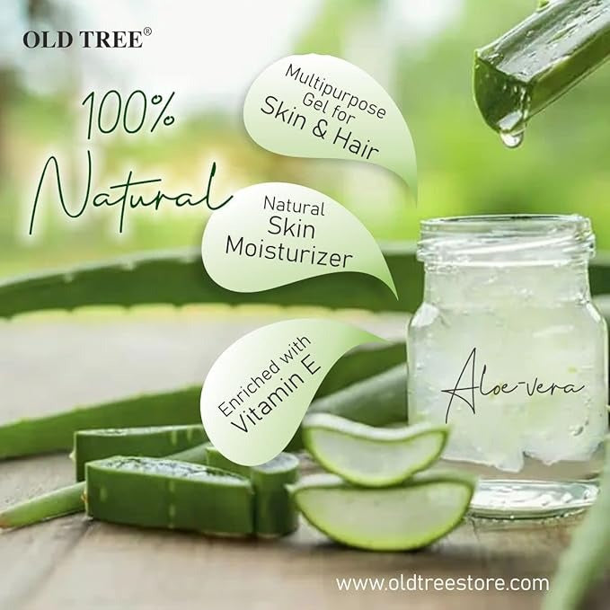 Old Tree Pure Aloe Vera Skin Gel - 100 gms