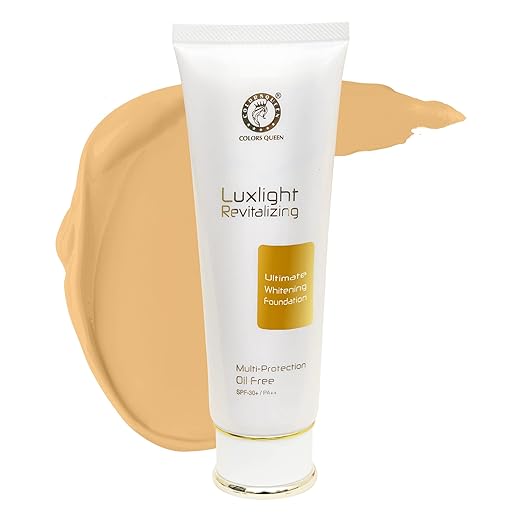 Colors Queen Lux Light Revitalizing Foundation 04 Natural Almonds - 50 gms