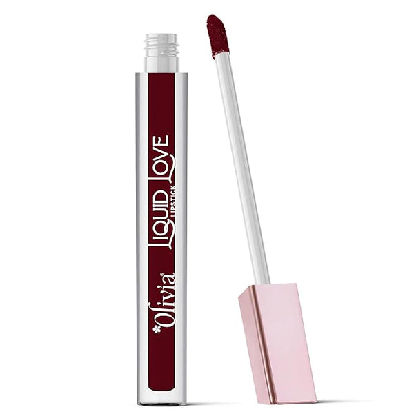 Oliva Liquid Lipstick Maroon - 2 ml