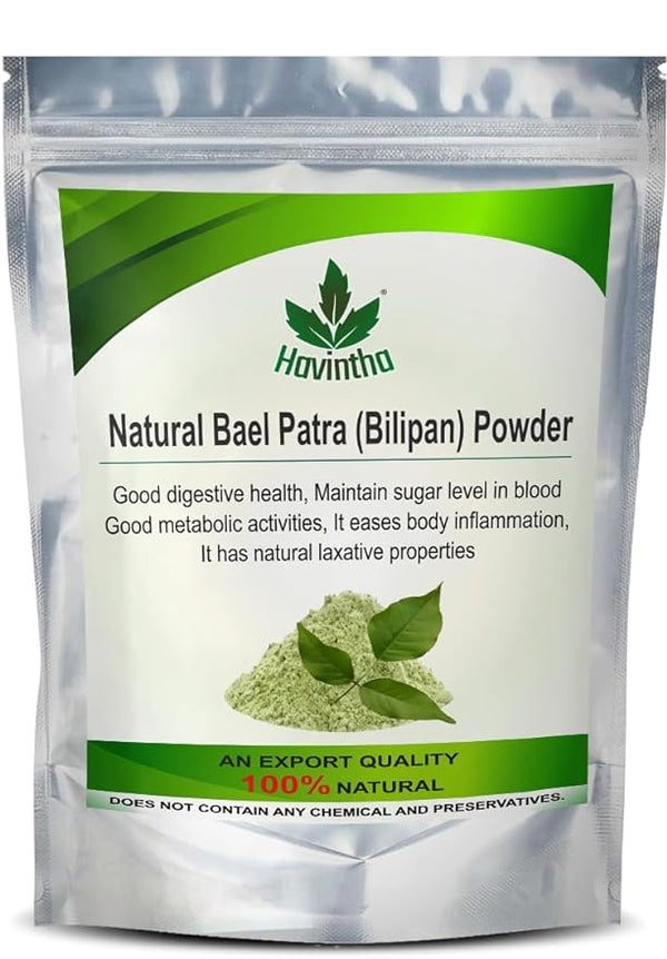 Havintha Natural Bilva Bael Patra/Leaf Powder (Bilipan) - 227 gms