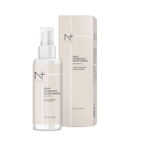 N Plus Professional Deep Hydrating Lotion Moisturizer With SPF 15 - 100 gms