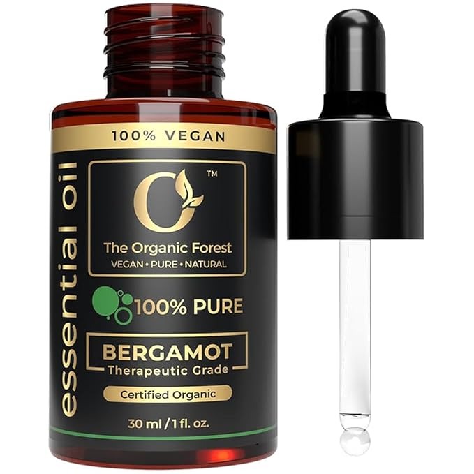 The Organic Forest Organic Bergamot Essential Oil for Diffuse - 30 ml