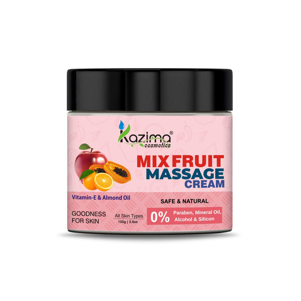 Kazima Mix Fruit Massage Cream - 100 gms