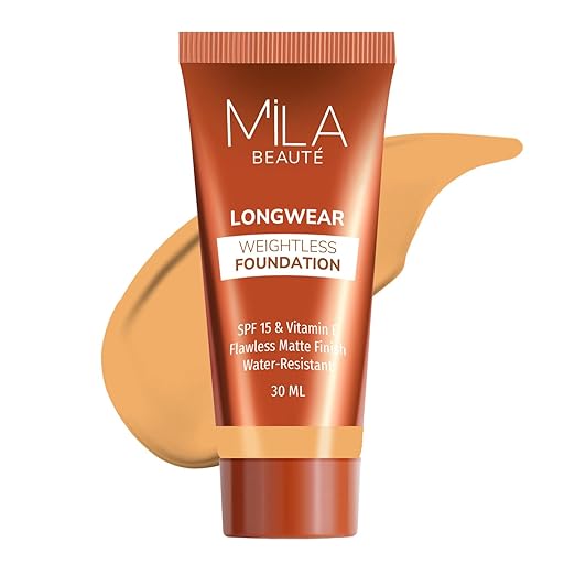 Mila Beaute Longwear Weightless Foundation 302 Soft Tan - 30 ml