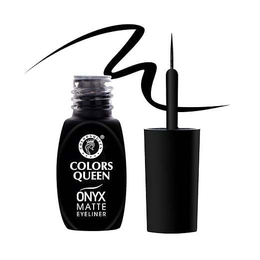 Colors Queen ONYX Matte Eyeliner Black - 4 ml