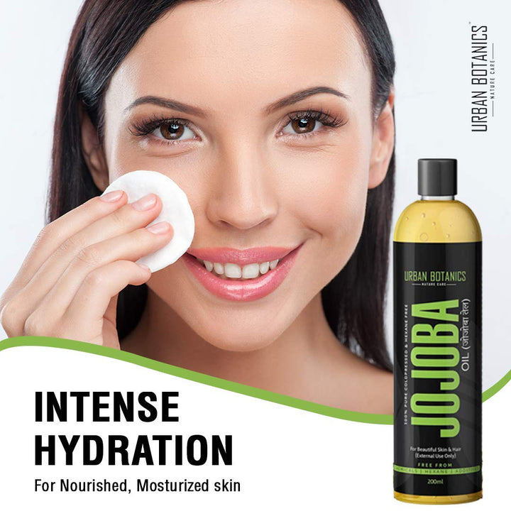 Urban Botanics Cold Pressed Jojoba Oil - 200 ml