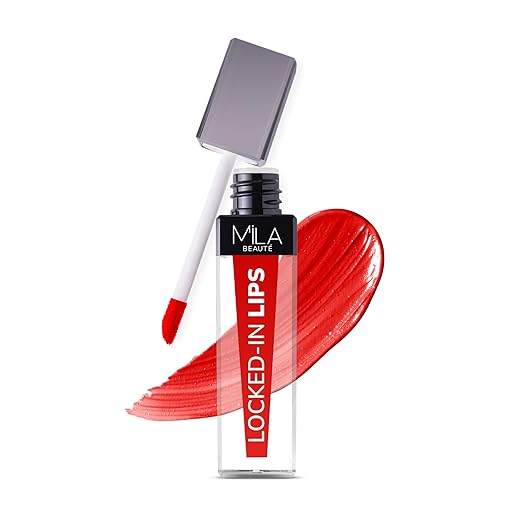 Mila Beaute Locked in Lips Liquid Lipstick Flaming Chips (Matte) - 4.5 ml