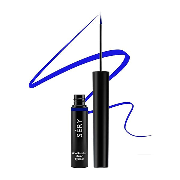 Sery Spectacular Eyeliner Matte Finish Indigo Blue Color - 3 ml