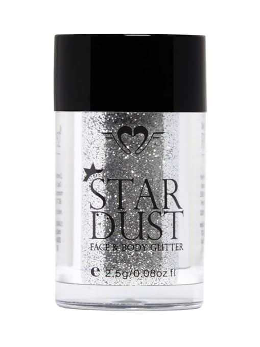 Forever52 Star Dust Face & Body Glitter - Silver Castle - 2.5 gms