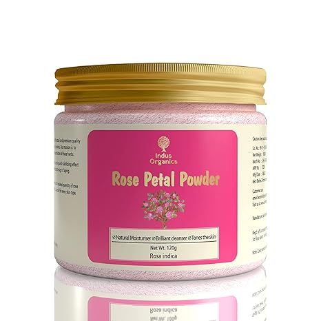 Indus Organics Rose Petal Powder - 120 gms