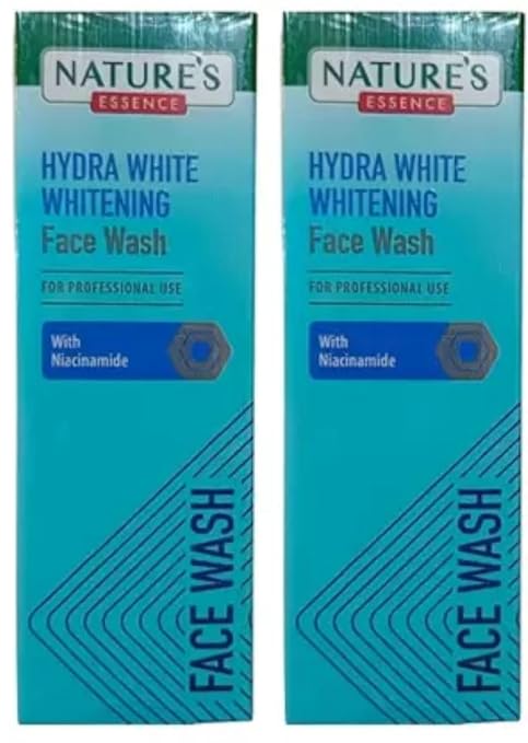 Nature's Essence Hydra White Whitening Face Wash - 100 ml (Pack of 2)