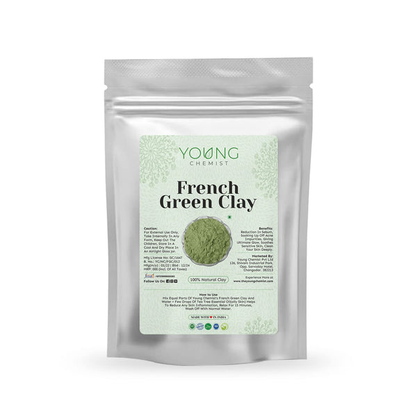 Young Chemist French Green Clay - 250 gms