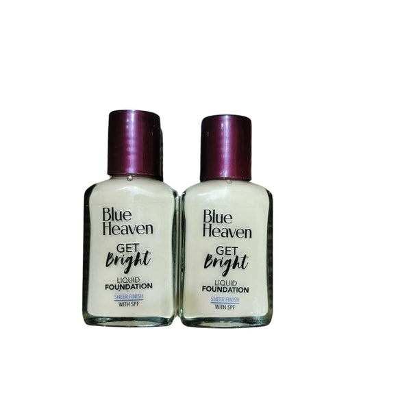 Blue Heaven Signature Liquid Foundation SHADE- MIX Pack of 2 - 30 ml