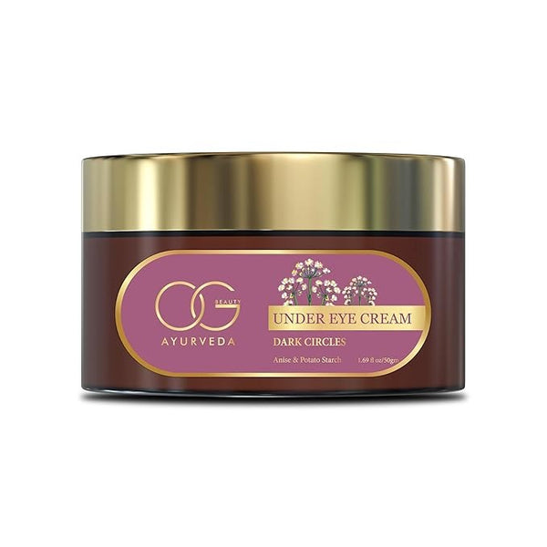 OG BEAUTY Ayurveda Dark Circles Under Eye Cream - 50 gms